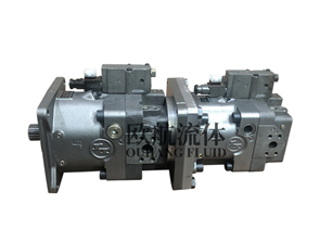 BRUENINGHAUS HYDROMATIK雙聯軸向柱塞變量泵雙聯柱塞泵A11VO 160 LRDU2/10 R-PZD 12 K84串A11VO95LRDU2/10R-PPD12N00